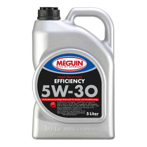 Моторна олива MEGUIN megol Efficiency 5W-30, 5 л