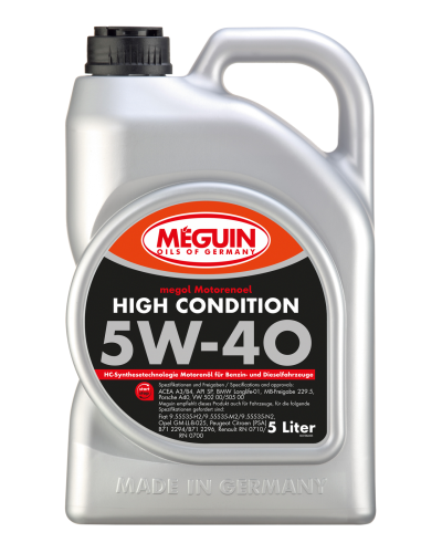 megol High Condition 5W-40