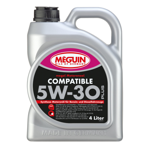 Моторна олива MEGUIN megol Compatible 5W-30 Plus, 4 л