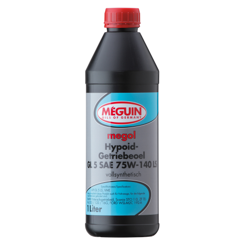 Трансмісійна олива MEGUIN megol Hypoid GL 5 75W-140 LS, 1 л