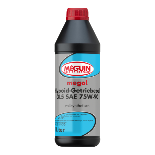 Трансмісійна олива MEGUIN megol Hypoid GL 5 75W-90 (vollsynth.), 1 л