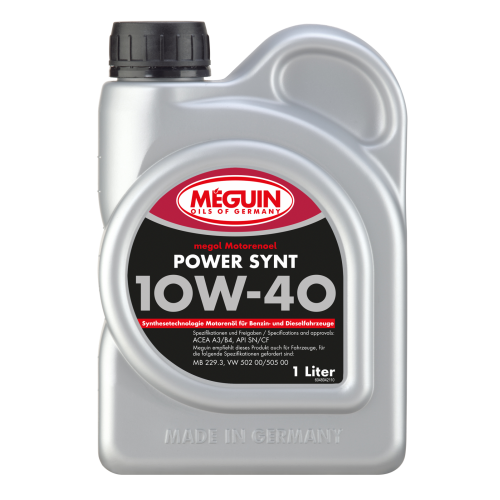 Моторна олива MEGUIN megol Power Synt 10W-40, 1 л