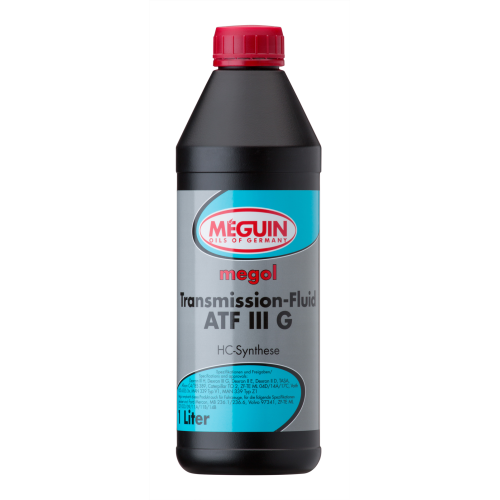 Трансмісійна олива MEGUIN megol Transmission-Fluid ATF III G, 1 л