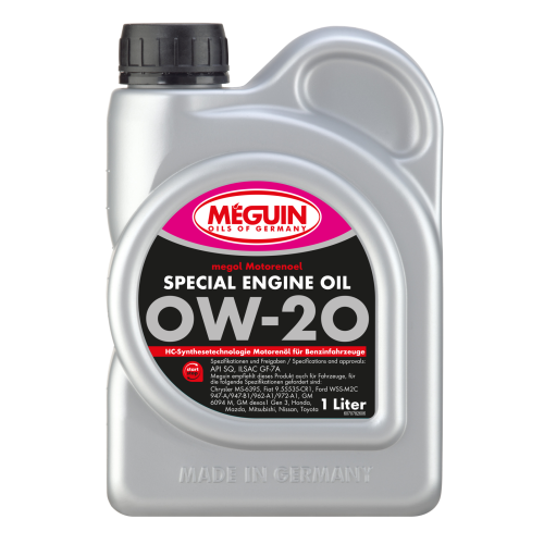 Моторна олива MEGUIN megol Special Engine Oil 0W-20, 1 л